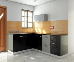 3d ( M-112 Kitchen ) Right